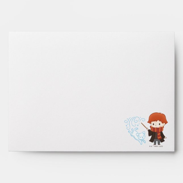 Chibi Ron Weasley Patronus Envelope (Front)