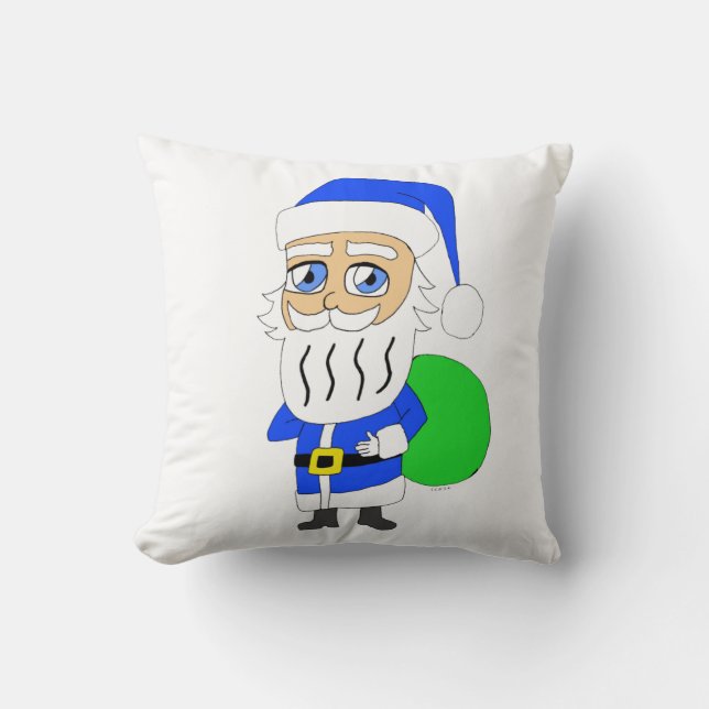 chibi Santa Claus     Cushion (Front)
