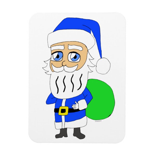 chibi Santa Claus     Magnet (Vertical)