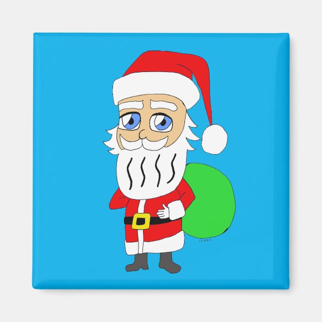 Chibi Santa Claus     Magnet (Front)