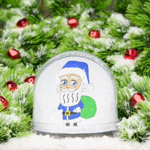 chibi Santa Claus Snowglobe