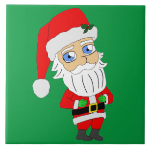 chibi santa claus tile