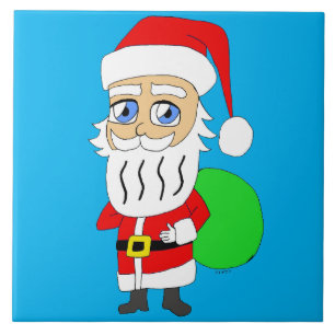 Chibi Santa Claus Tile
