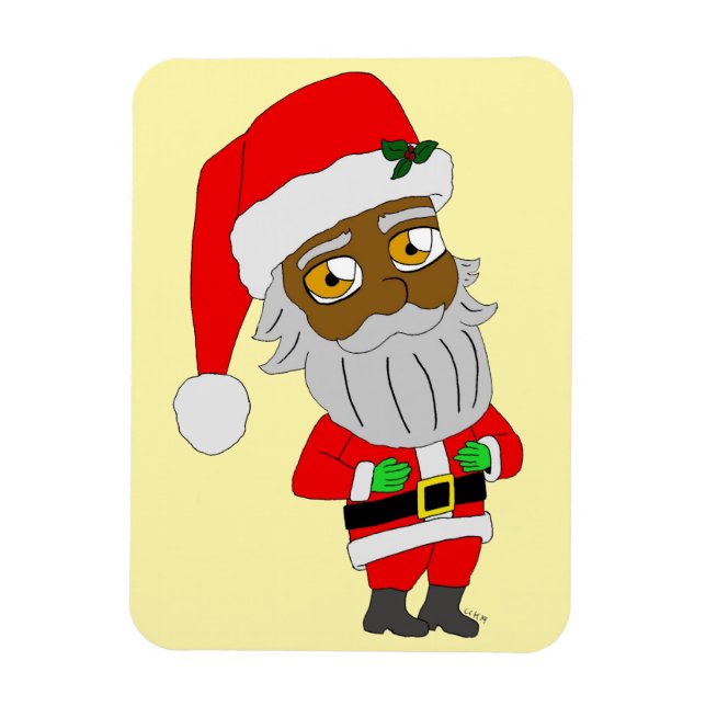 Chibi Santa Magnet (Vertical)