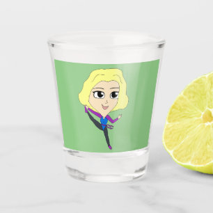 chibi shot glass