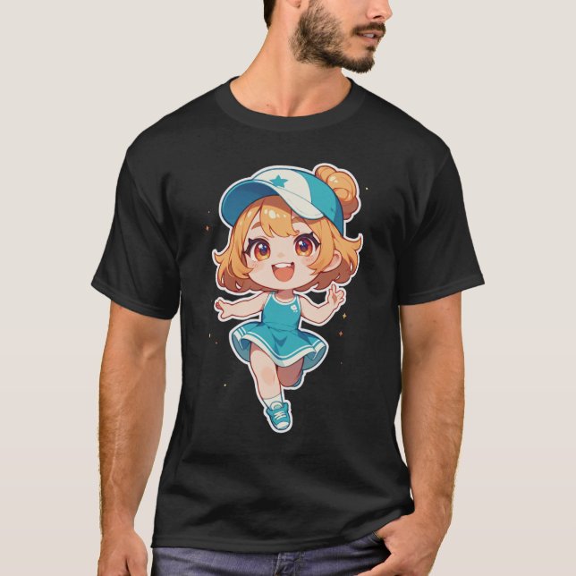 Chibi Sporty T-Shirt (Front)