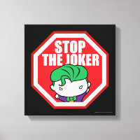 Chibi "Stop The Joker" Sign