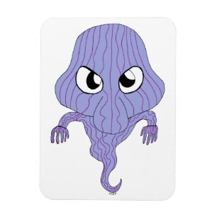 Chibi style ghost magnet