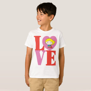 Chibi Supergirl LOVE T-Shirt