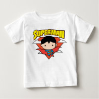 Chibi Superman Polka Dot Shield and Name