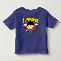 Chibi Superman Polka Dot Shield and Name