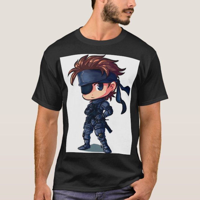 Chibi Tactical Infiltrator T-Shirt (Front)