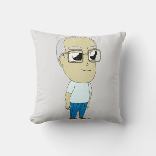 chibi throw pillow