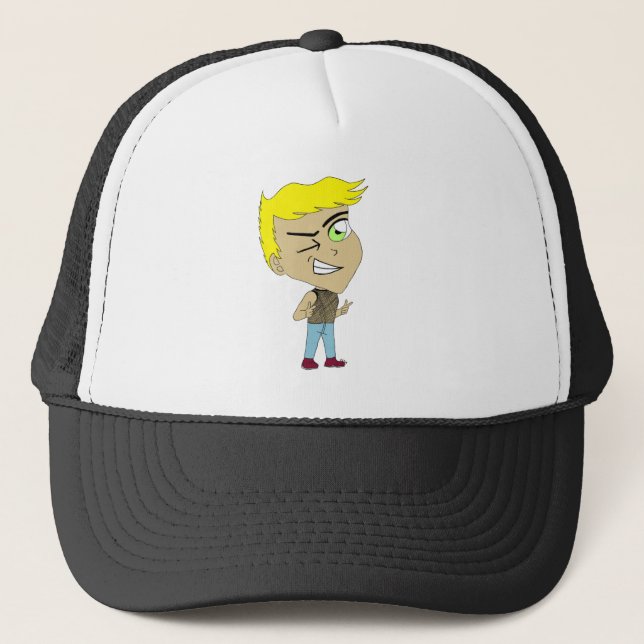 chibi  trucker hat (Front)