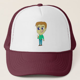 chibi  trucker hat