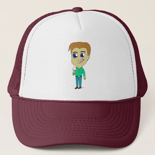 chibi  trucker hat (Front)