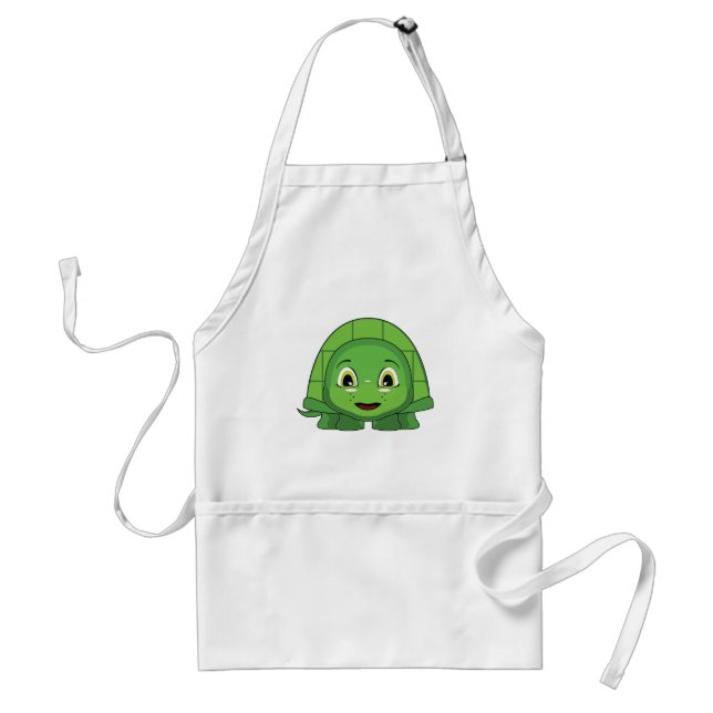 Chibi Turtle Standard Apron (Front)