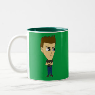 chibi Two-Tone coffee mug