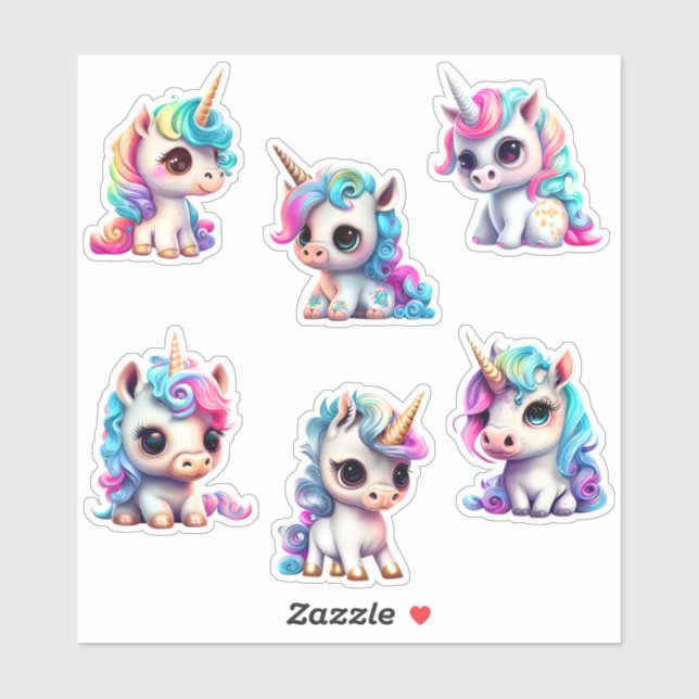 Chibi Unicorns (Sheet)