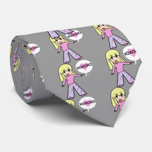 Chibi Valentine Tie