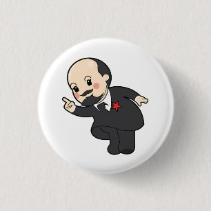 Chibi Vladimir Ilyich Lenin 3 Cm Round Badge