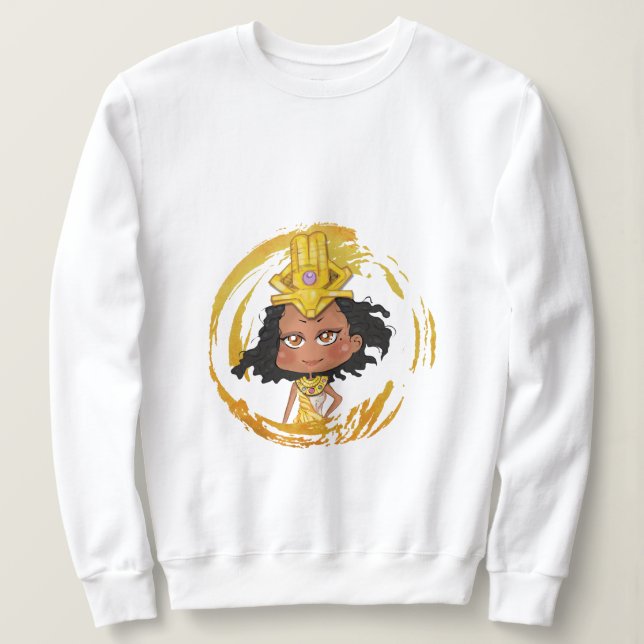 Chibi Warrior  Sweatshirt (Design Front)