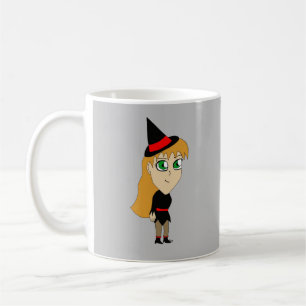 chibi witch   coffee mug