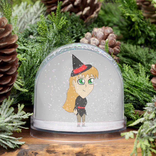chibi witch   snowglobe (Winter)