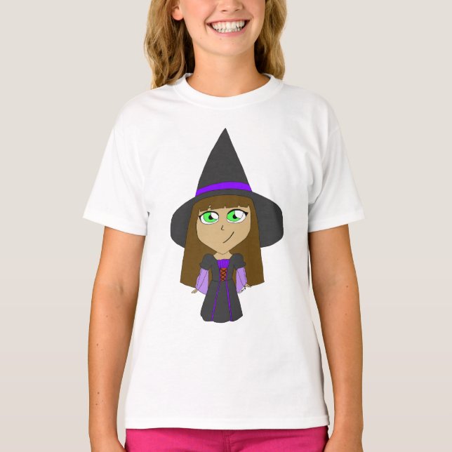 chibi witch  T-Shirt (Front)