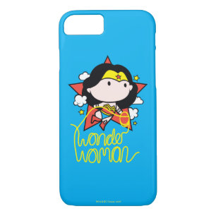 Chibi Wonder Woman Flying With Lasso iPhone 8/7 Case