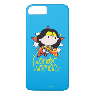 Chibi Wonder Woman Flying With Lasso Case-Mate iPhone Case