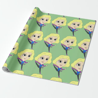 chibi   wrapping paper