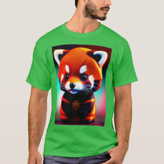 ChibiChibi Red Panda Fluffy T-Shirt