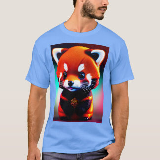 ChibiChibi Red Panda Fluffy T-Shirt
