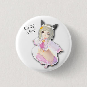 chibikage tin badgeS 