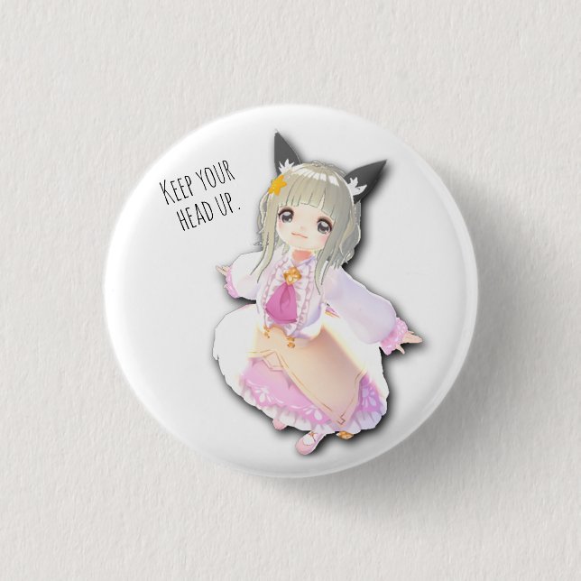 chibikage tin badgeS / ちびかげ缶バッチ  (Front)