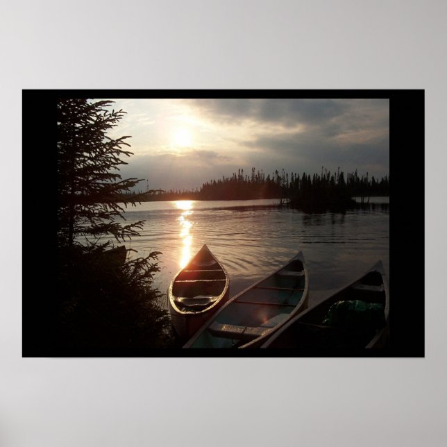 Chibougamau Canoes Poster (Front)