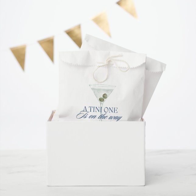 Chic a tini one boy baby shower favour bags (Party)
