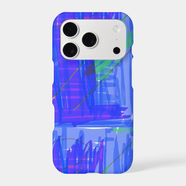 Chic Abstract Blue (Back)