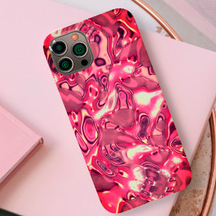 Chic Abstract Magenta Colour Tones Case-Mate iPhone 14 Case