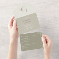 Chic Alabaster Wedding