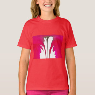 Chic amazing Red rose under the white sky.png T-Shirt