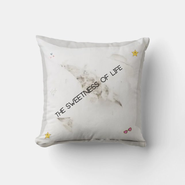 Chic and Comfortable Pillow for Your Home Décor (Front)
