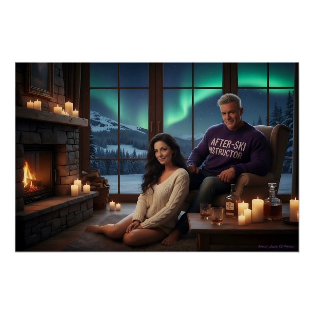 Chic Après Ski Poster (Front)