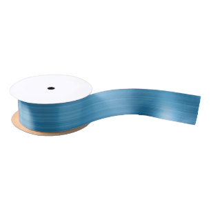 Chic Aqua Blue Christmas Satin Ribbon