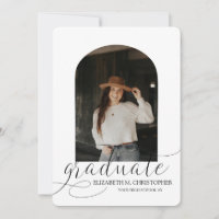 Chic Arch 5 Photo Collage Graduation