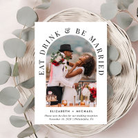 Chic Arch Photo Wedding Reception