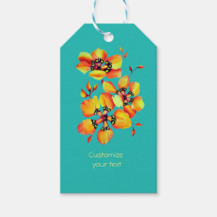 Chic Artistic Elegant Art Nouveau Victorian Style Gift Tags
