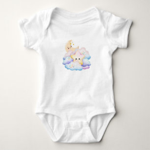 Chic Baby Cushion – Elegant Nursery Decor & Sweet Bodysuit