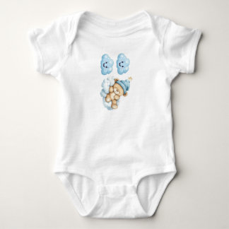 Chic Baby Cushion – Elegant Nursery Decor & Sweet Bodysuit
